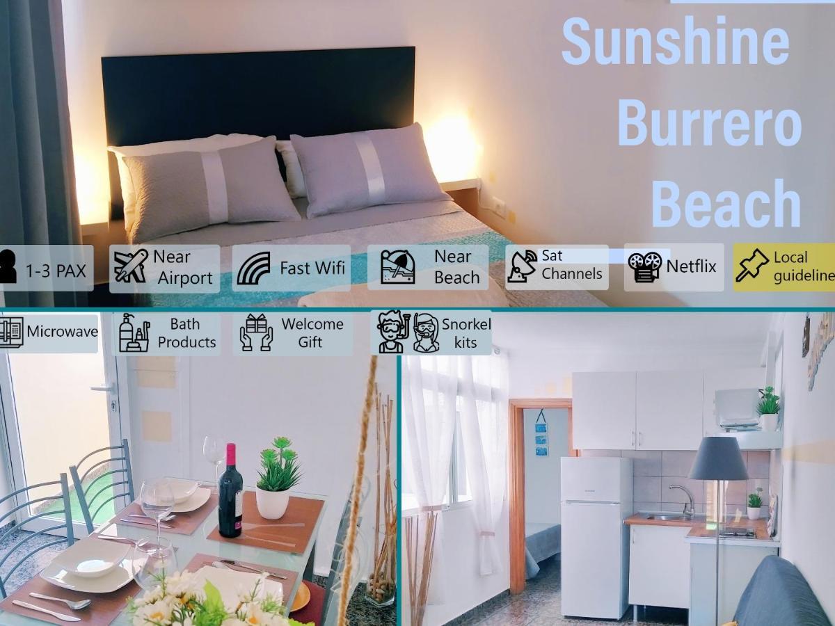 Burrero Beach Stay - Sunshine El Burrero Ngoại thất bức ảnh